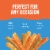 Sensible Portions® Veggie Straws™, Gluten-Free – Screamin' Hot Flavor Perspective: right