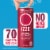 IZZE No Sugar Added Pomegranate Sparkling Juice Beverage Blend Perspective: right