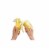 ChefN 6406532 Bananza Plastic Banana Slicer - Yellow Perspective: right