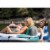 Intex River Run Inflatable Floating Water Tube Lake Pool Ocean Raft, Red & Blue Perspective: right