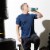 Boost Oxygen Natural 10 Liter Pure Oxygen Canister, Menthol Eucalyptus (12 Pack) Perspective: right