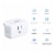 TP-Link Tapo Mini Smart Wi-Fi Plug with Matter - White Perspective: right