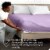 Bare Home Full Ultra-Soft Double Brushed Fitted Sheet - Lavender Perspective: right