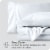 Bare Home 22 Inch Deep Pocket Microfiber Sheet Set - White, King Perspective: right