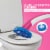 W Home Disposable Toilet Cleaner with Storage Caddy, Cleans 2X Better than a Brush, 8 Refills Perspective: right