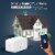 WBM Smart PG-07-4PK Wi-Fi Socket, Voice and App Control Plug, White Perspective: right