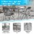 5 Piece Gray Folding Card Table And Chair Set Perspective: right