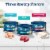 Blue Buffalo Tastefuls Natural Tuna Chicken Fish & Shrimp Flaked Wet Cat Food Variety Pack Perspective: right