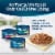 Blue Buffalo Tastefuls Natural Adult Flaked Wet Cat Food Variety Pack Tuna Fish & Shrimp Chicken Perspective: right
