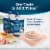 Blue Buffalo Tastefuls Purees Natural Wet Cat Food Complement Pouches Chicken & Tuna Perspective: right