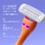 Billie 3-Blade Disposable Razors for Women with Easy Glide Aloe Shave Soap The Malibu Set Perspective: right
