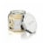 Scentworx Jar Candle Golden Vanilla Perspective: right