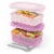 Ello® Plastic Lunch Stack Perspective: right