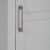 Simpli Home Avington Contemporary Wooden Bath Storage Tower in Pure White Perspective: right