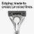 Schick Quattro Titanium 4-Blade Razor for Men with 4 Refills Perspective: right