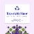 Skintimate® Exotic Violet Blooms Disposable Razors Perspective: right