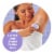 Schick Intuition Pure Nourishment 4-Blade Razor + 2 Refills for Women with Coconut Milk & Almond Oil Perspective: right