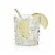 Gold Lowball Straws by Viski Perspective: right