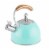 Pinky Up Presley Light Blue Tea Kettle Perspective: right
