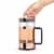 True Fabrications Press Pot - Piper Rose Gold Perspective: right