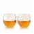 Viski Globe Whiskey Tumblers Perspective: right