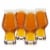 IPA Beer Glasses, Set of 4 by True Perspective: right