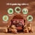 Aloha Organic Chocolate Chip Cookie Dough Plant-Based Protein Bar 12 Count Perspective: right