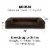 FurHaven Faux Fleece & Chenille Soft Woven Cool Gel Sofa Dog Bed|Medium, Coffee Perspective: right