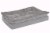 FurHaven Minky Faux Fur & Suede Pillow-Top Orthopedic Dog Bed - Titanium Gray / Medium Perspective: right