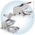 Ice Crusher Shaver Machine, Stainless Steel Blades for Snow Cones Perspective: right