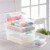 Sterilite Deep Clear Plastic Stackable Storage Bin with Clear Latch Lid, 8 Pack Perspective: right
