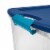 Sterilite Latch & Carry 18 Gallon Plastic Stacking Storage Tote w/ Lid, 12 Pack Perspective: right