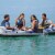Intex Excursion 5 Person Inflatable Rafting and Fishing Boat w/ 2 Oars (4 Pack) Perspective: right