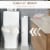 Small Bathroom Corner Cabinet Floor Doors Shelves Thin Toilet Vanity Perspective: right