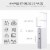54  Tall Bathroom Linen 2-Tier Cabinet Shelf Storage Cupboard w/ Drawers, White Perspective: right