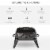 Portable Tabletop Charcoal Grill BBQ Camping Picnic Cooker Air Vent Outdoor Perspective: right