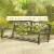 Metal Porch Swing Chair Hanging Bench Chair Fleur-De-Lis Design Yard Deck Perspective: right