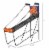 Basketball Shooting Game Foldable w/ Three Plastic Basketballs, Steel Frame and Perspective: right