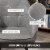 Tube Shaped Dining Chair Accent Seat with Ergonomic Backrest and Armrests Perspective: right
