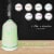 Essential Oil Diffuser Ultrasonic Humidifier w/ LED Lights, 2 Mist Modes, Timer Perspective: right