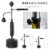 Indoor Boxing Bag Set w/ Adjustable Height, Water/Sand Base, & 12 Suction Cups Perspective: right
