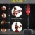 Hitting Bag Boxer Circle Set Freestanding Suction Cup, Adjustable Height Perspective: right