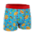 Crazyboxer Men's Ninja Turtles Boxer Briefs Pizza Box Perspective: right