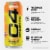 C4 Performance Creamsicle Energy Drink Can Perspective: right
