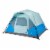 Outbound QuickCamp 6 Person 3 Season Cabin Tent with Rainfly and Carry Bag, Blue Perspective: right