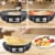 NutriChef Electric Nonstick Griddle Crepe Injera Maker Hot Plate Cooktop, Black Perspective: right