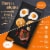NutriChef 18 Cast Iron Skillet Reversible Grill Plate Pan for Stove Top, Black Perspective: right