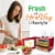 NutriChef Electric 600 Watts Countertop Food Dehydrator with 6 Trays, Silver Perspective: right