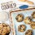 Nutrichef Kitchen Oven Baking Pans 3 Pc - Gold / Blue Perspective: right