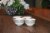 Harry Potter Hogwarts Emblem White & Grey Ceramic Bowl Collection | Set of 4 Perspective: right